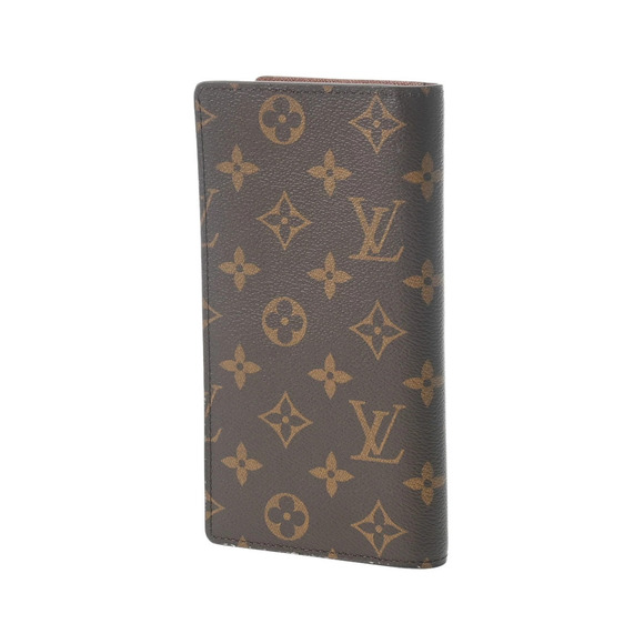 Louis Vuitton Handbags - Louis Vuitton Wallet Long Monogram Brazza Portefeuille Brown Canvas